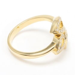 Harry Winston Lily Cluster 18K Yellow Gold Ring