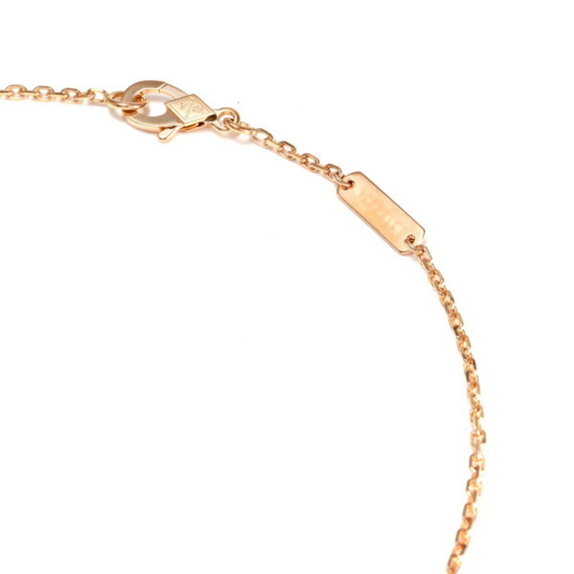 Van Cleef & Arpels Alhambra 18k Rose Gold Necklace