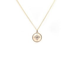 Louis Vuitton Pendant PM Blossom K18PG Pink Gold Necklace