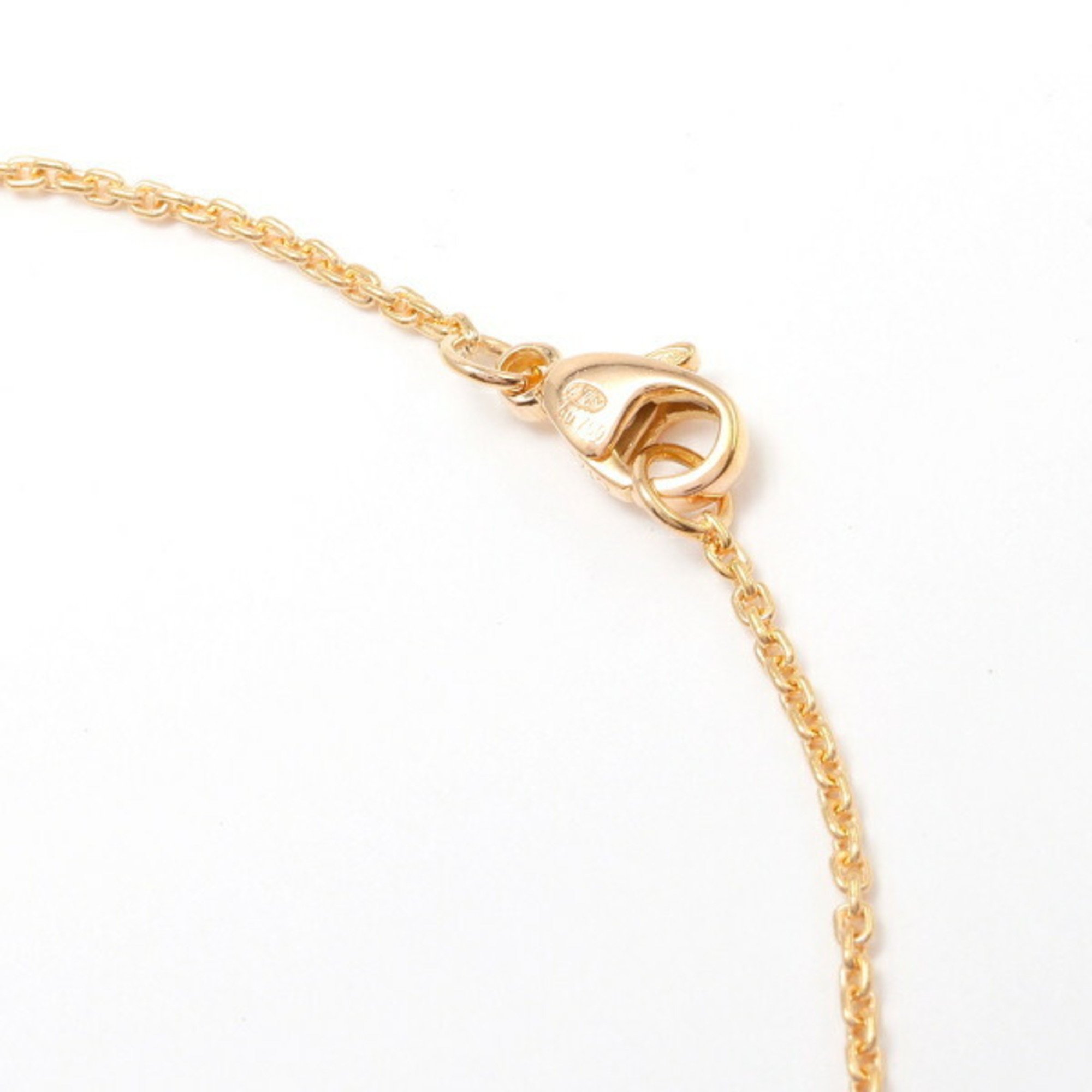 Louis Vuitton Pendant PM Blossom K18PG Pink Gold Necklace