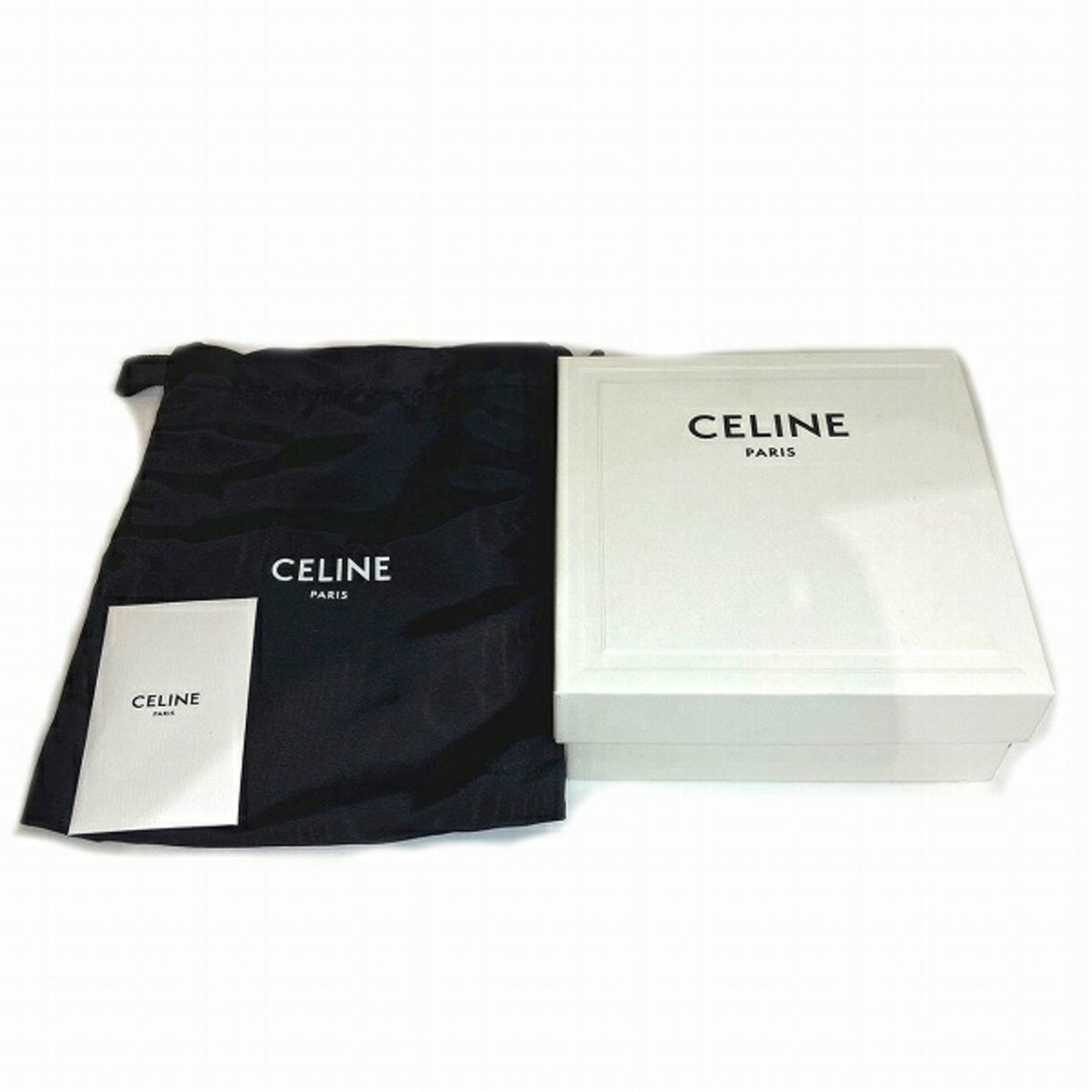 CELINE Quilted Pink Leather Wallet/Coin Case Women's Wallet