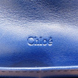 Chloé Chloe Alphabet Quilted Leather Wallet Long for Women