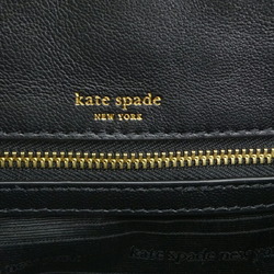 Kate Spade Chain Women's Shoulder Bag Leather Black