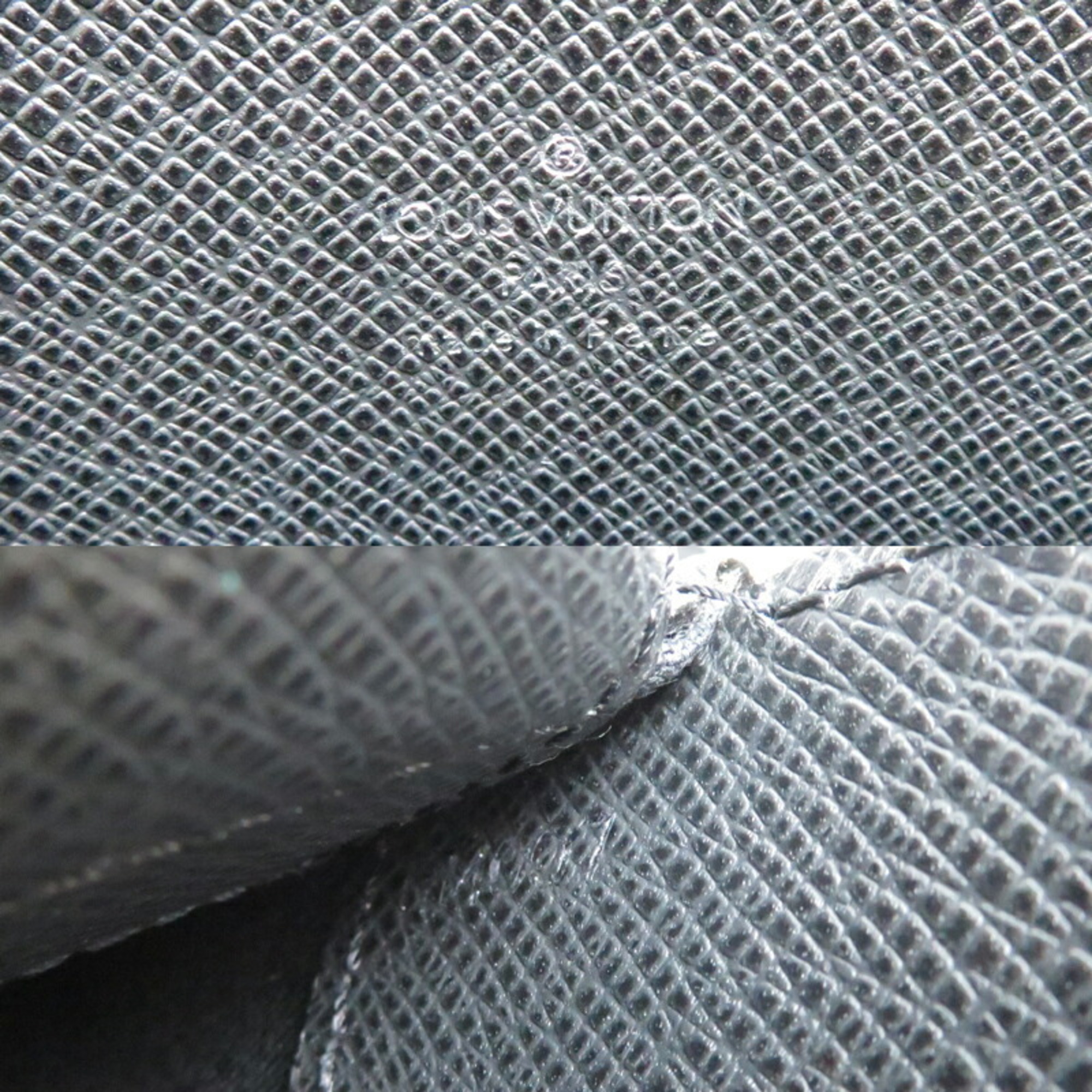 Louis Vuitton Taiga Porte-Document Rosan Men's Bag M30052 Ardoise (Black)