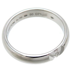 Louis Vuitton #50 Volt Multi Marriage Ladies Ring Q9061K 750 White Gold Size 10
