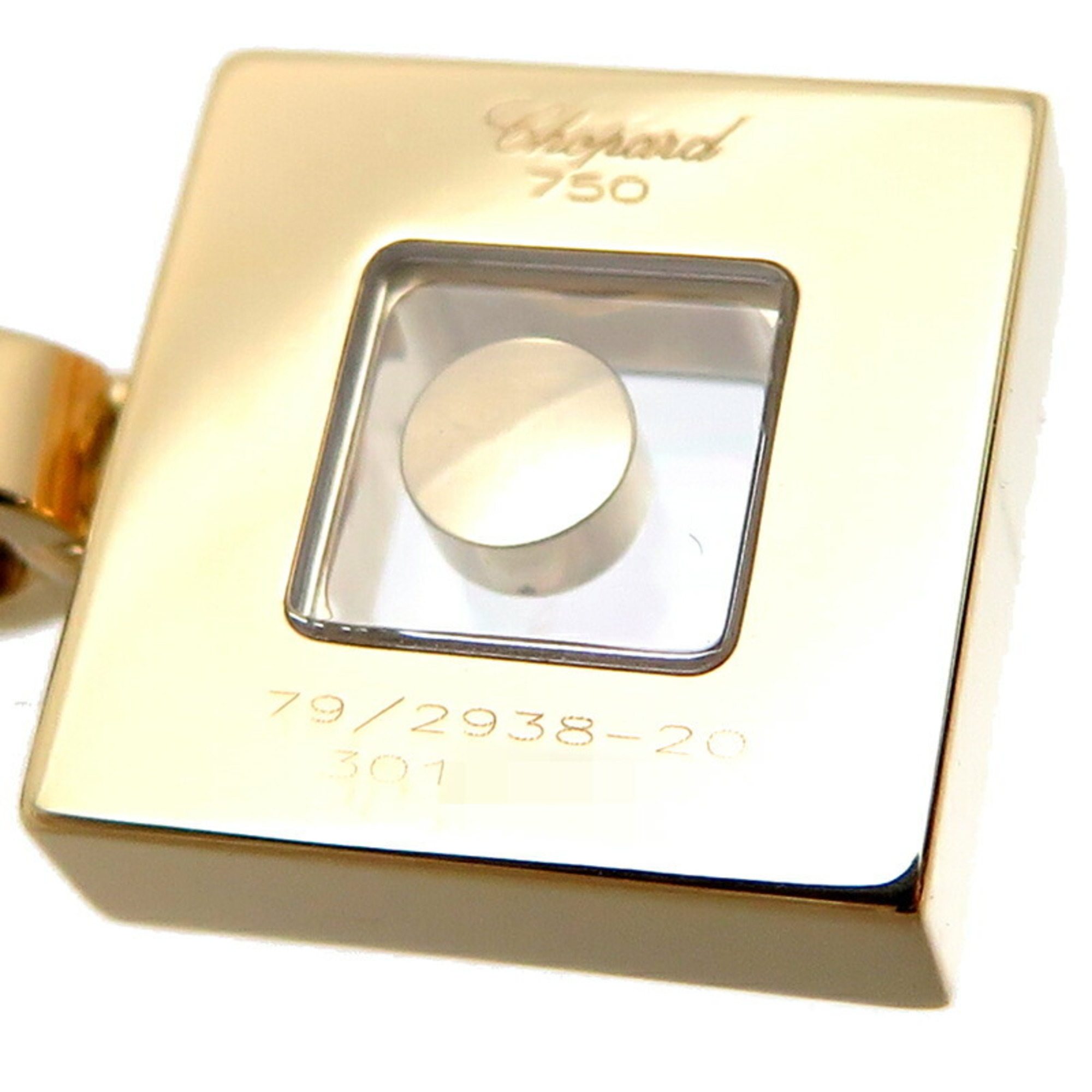 Chopard 0.05ct Diamond Happy Ladies Necklace 79/2938-20 750 Yellow Gold