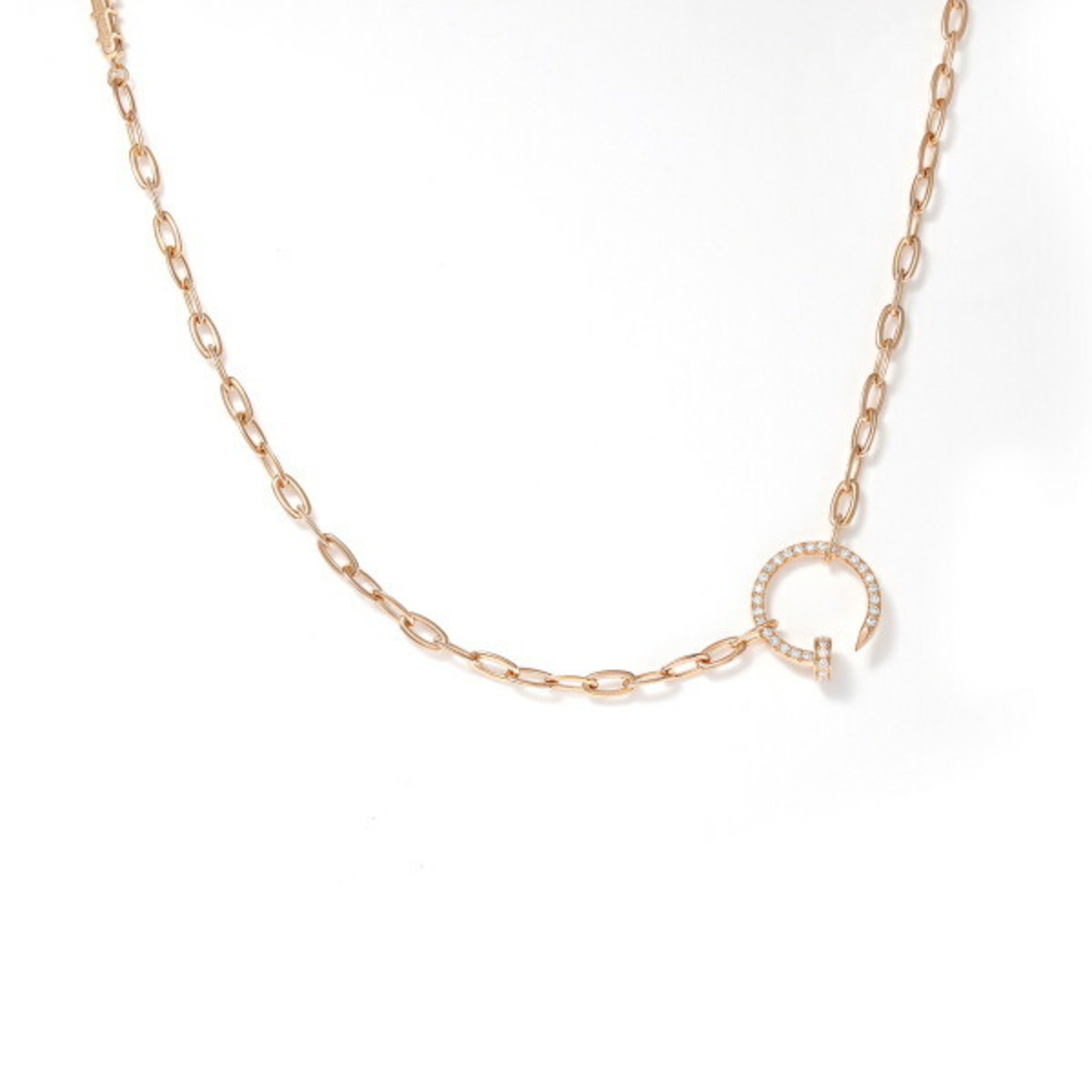 Cartier Juste un Clou K18PG Pink Gold Necklace
