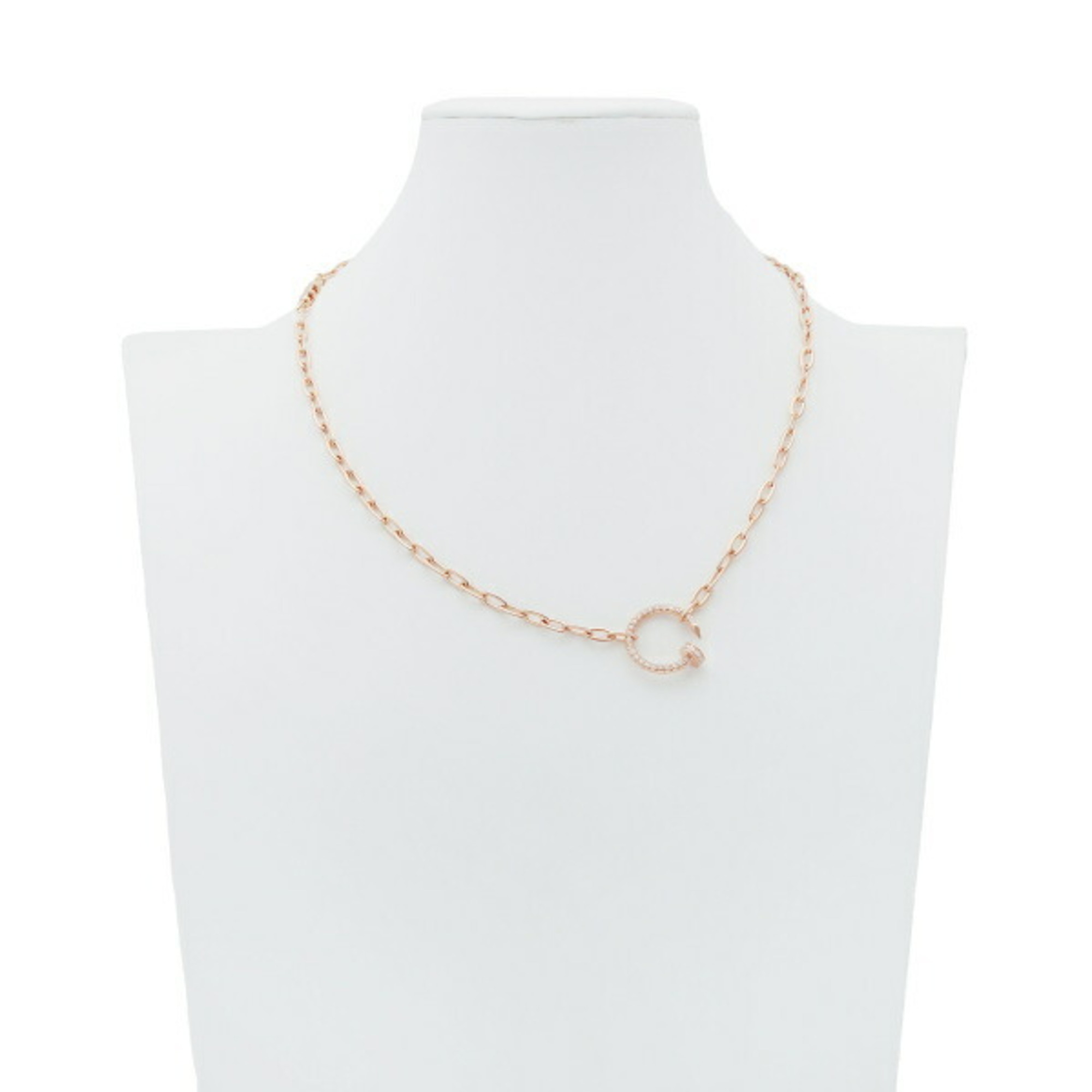 Cartier Juste un Clou K18PG Pink Gold Necklace
