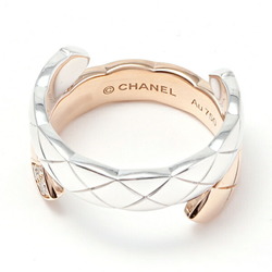 Chanel Coco Crush Large K18PG Pink Gold K18WG White Ring