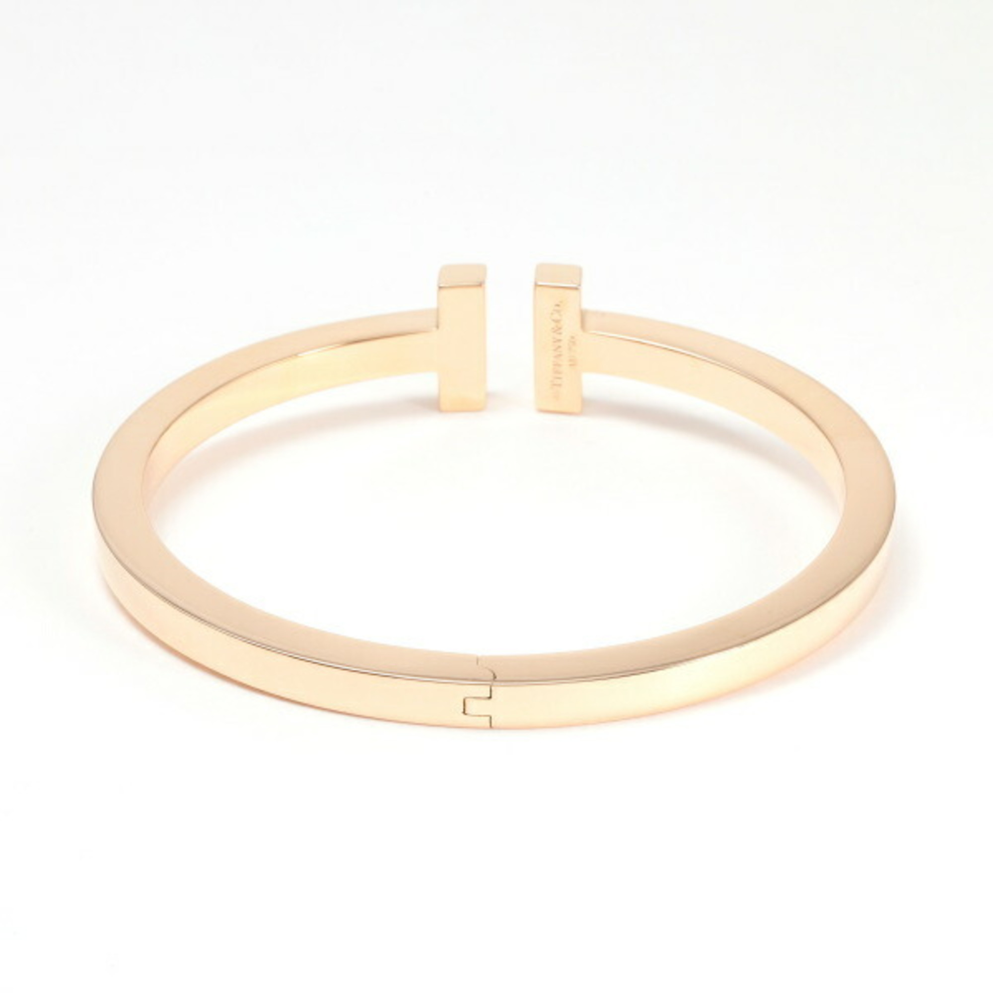 Tiffany T-Square XL 18k Rose Gold Bracelet