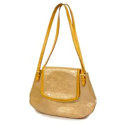 Louis Vuitton Shoulder Bag Vernis Biscayne Bay M91179 Noisette Ladies