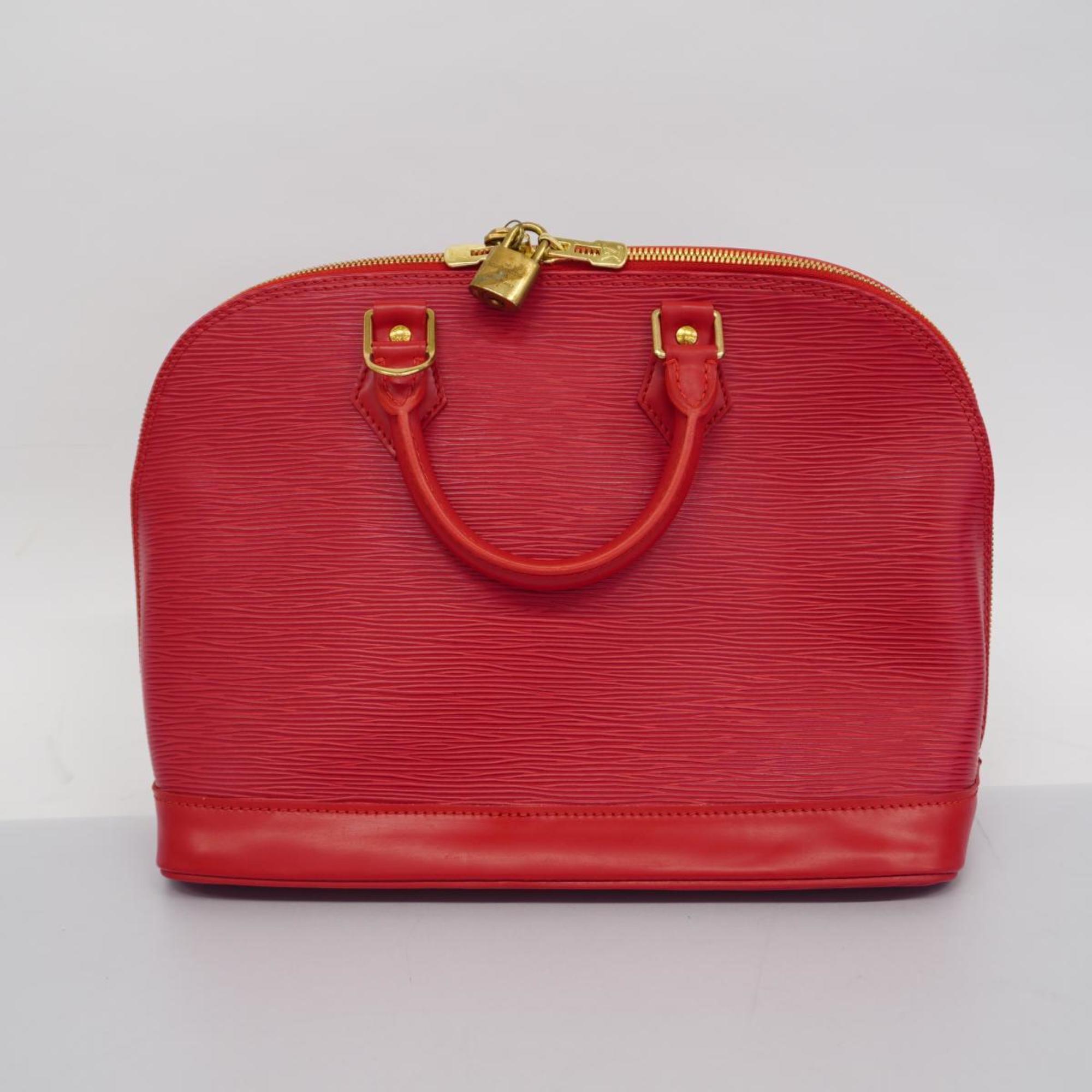 Louis Vuitton Handbag Epi Alma M52147 Castilian Red Ladies