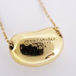 Tiffany Necklace Bean K18YG Yellow Gold Ladies