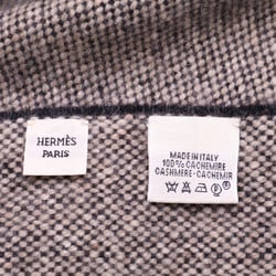 HERMES Hermes Gaultier period 100% cashmere scarf beige