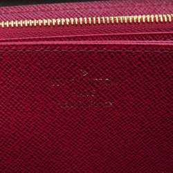Louis Vuitton M41895 Zippy Wallet Monogram Fuchsia Long Canvas Women's LOUIS VUITTON