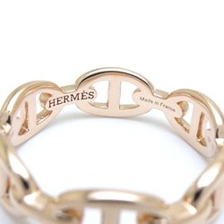 HERMES Chaine d'Ancre Anchaîne PM Ring #54 750PG Pink Gold H110025B K18RG Rose 291886