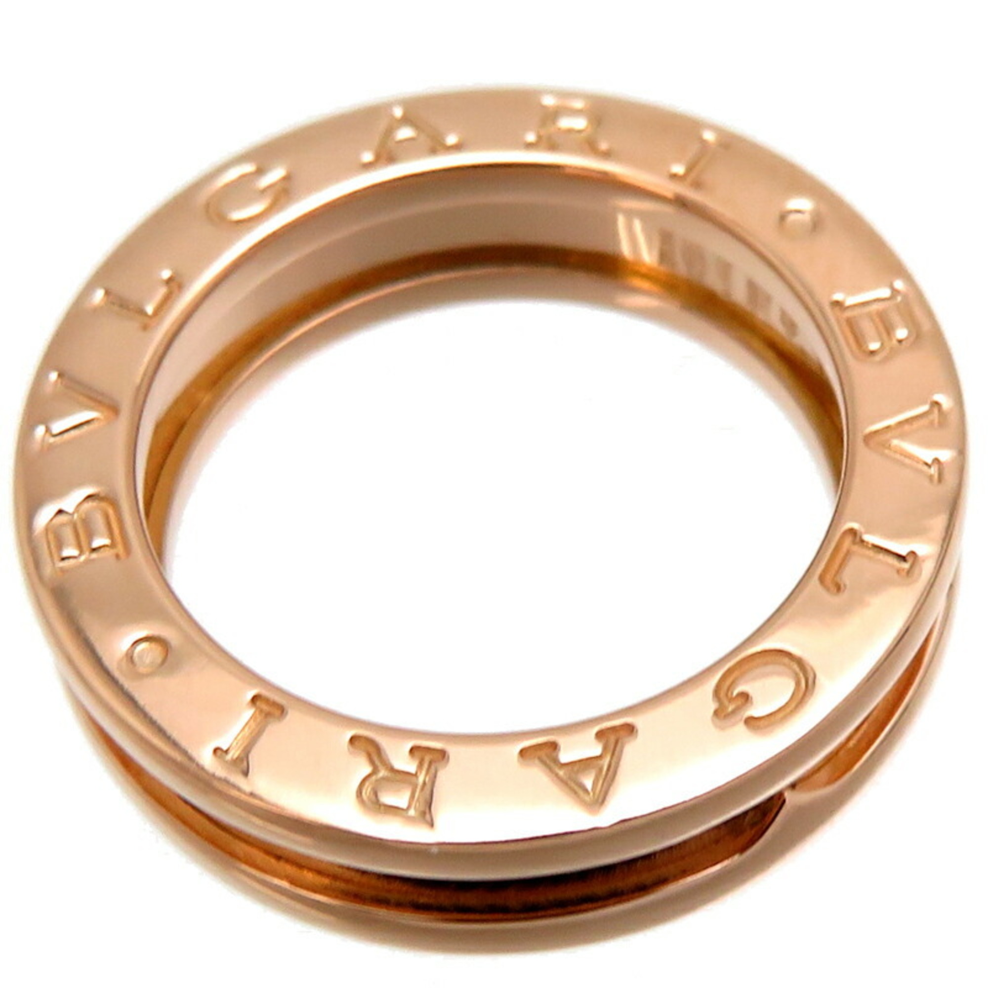 Bvlgari Bulgari #47 750PG B.zero1 1-band ladies ring, 750 pink gold, size 7