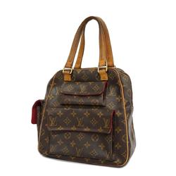 Louis Vuitton handbag Monogram Excentricite M51161 Brown Ladies