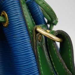 Louis Vuitton Shoulder Bag Epi Bicolor Noe M44044 Toledo Blue Borneo Green Ladies