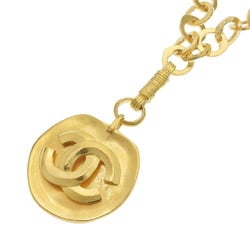 CHANEL Coco Mark Long Necklace 96P