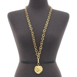 CHANEL Coco Mark Long Necklace 96P