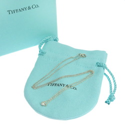 Tiffany & Co. By the Yard Necklace SV925 Diamond Approx. 0.10ct 1P