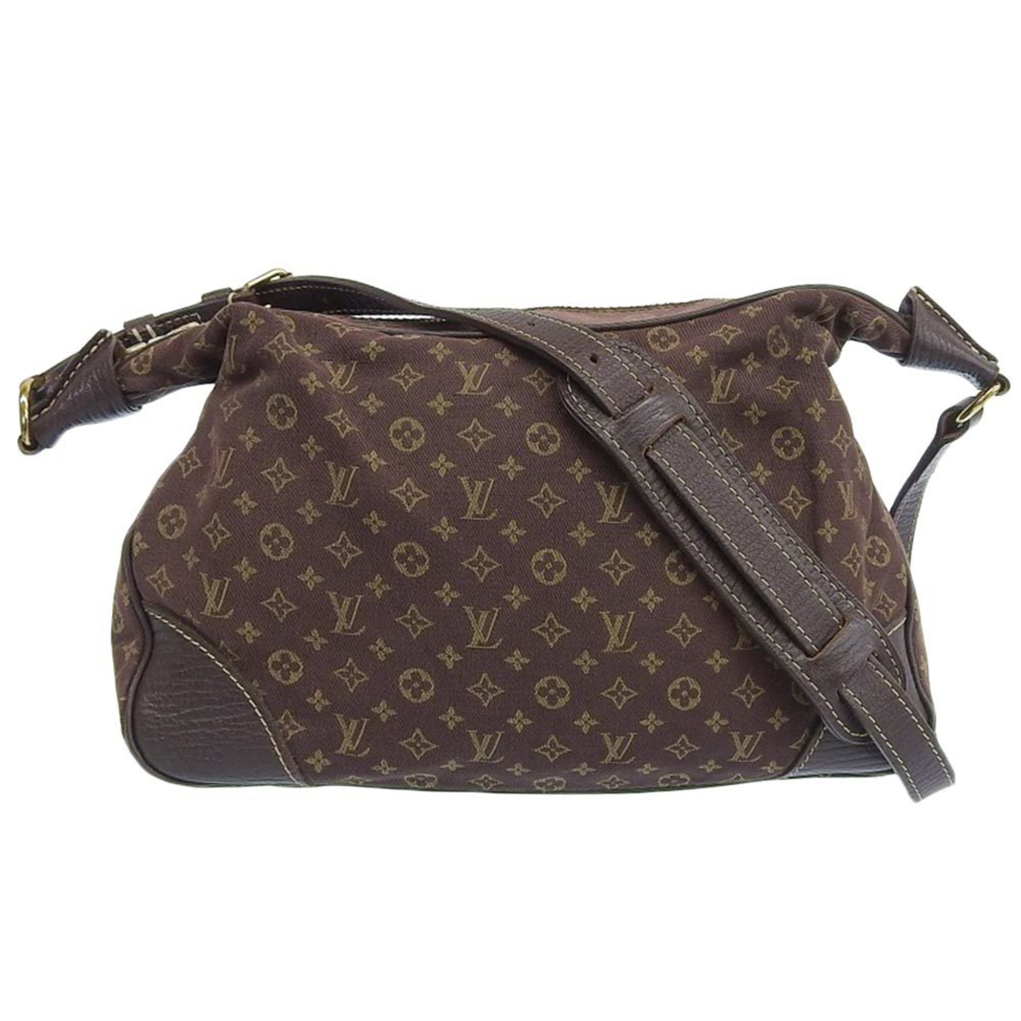Louis Vuitton LOUIS VUITTON Monogram Lan Boulogne Shoulder Bag Ebene M95225
