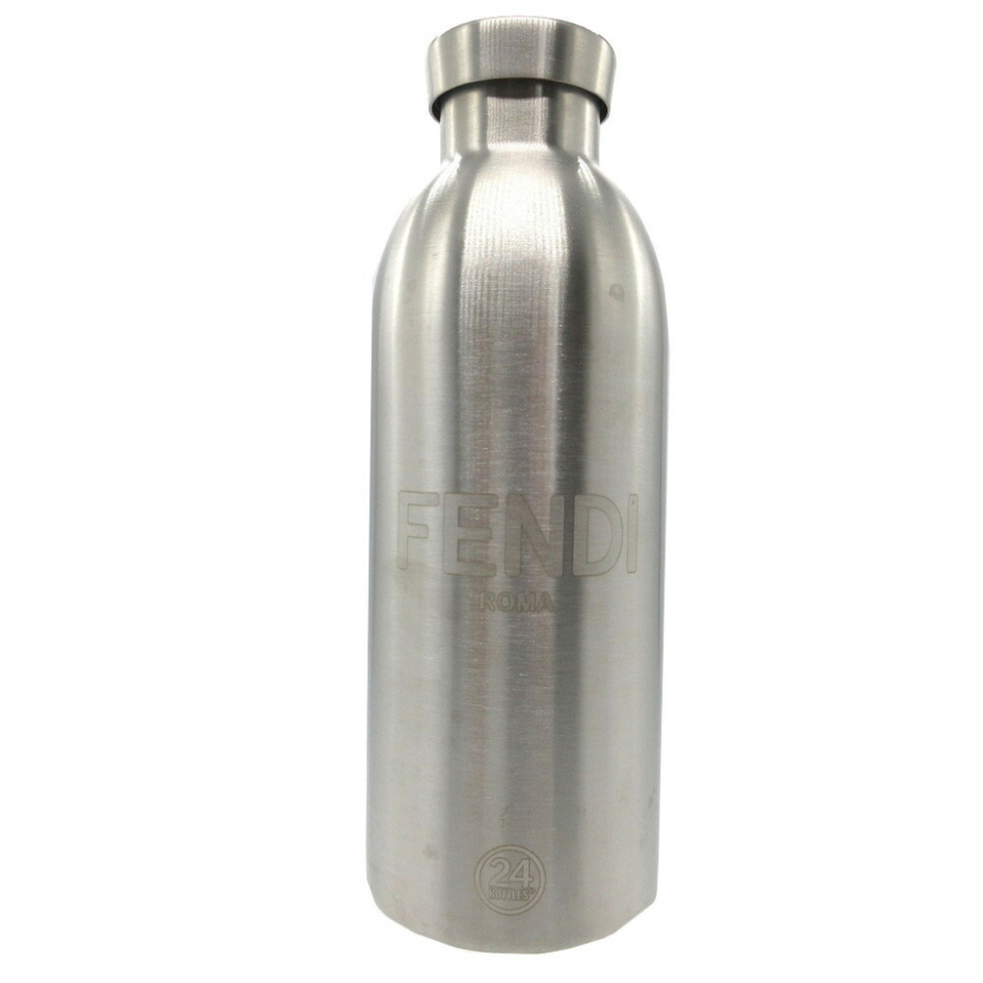 Fendi 7AR972 Leather Orange Stainless Steel Bottle Shoulder Holder 0230FENDI