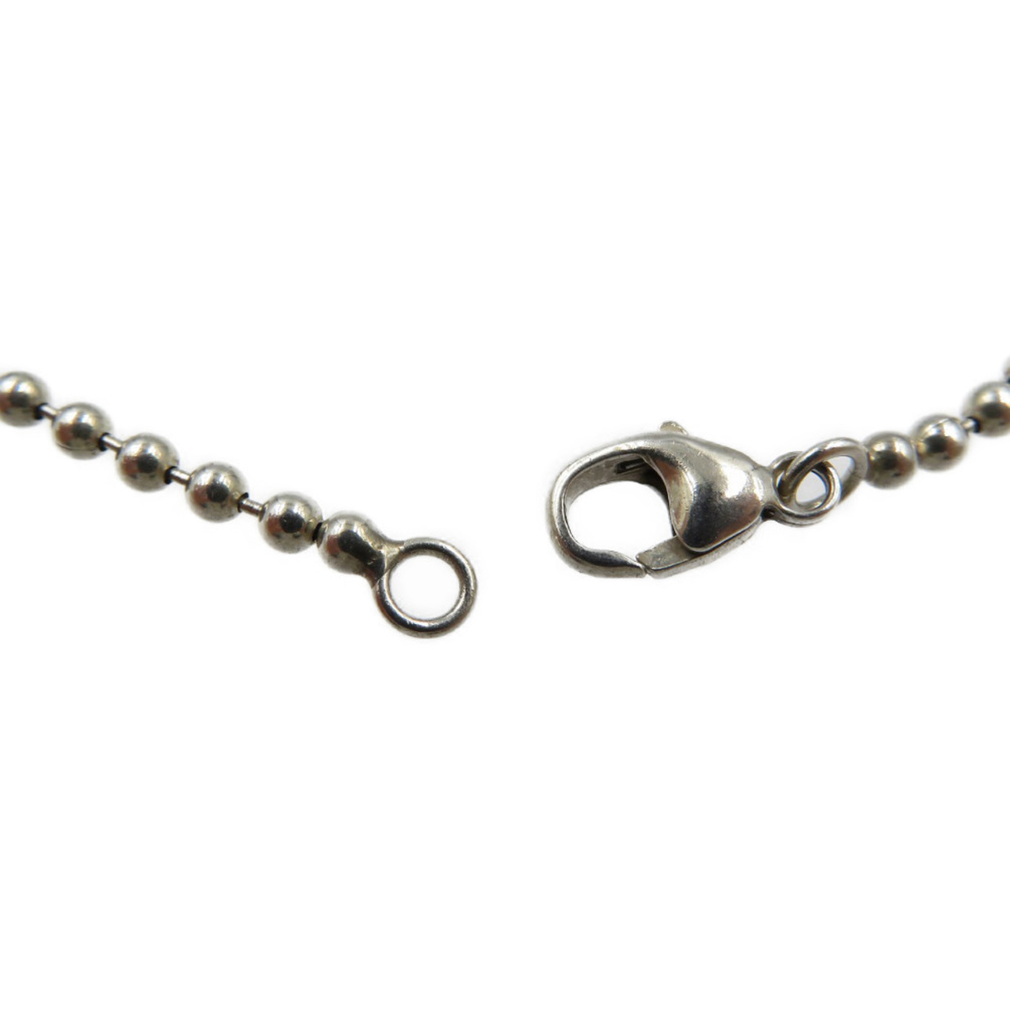 Tiffany Trefoil Key Silver 925 Necklace 0017TIFFANY&Co.