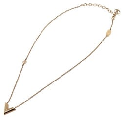 Louis Vuitton Necklace Essential V M61083 Gold LV 0096 LOUIS VUITTON