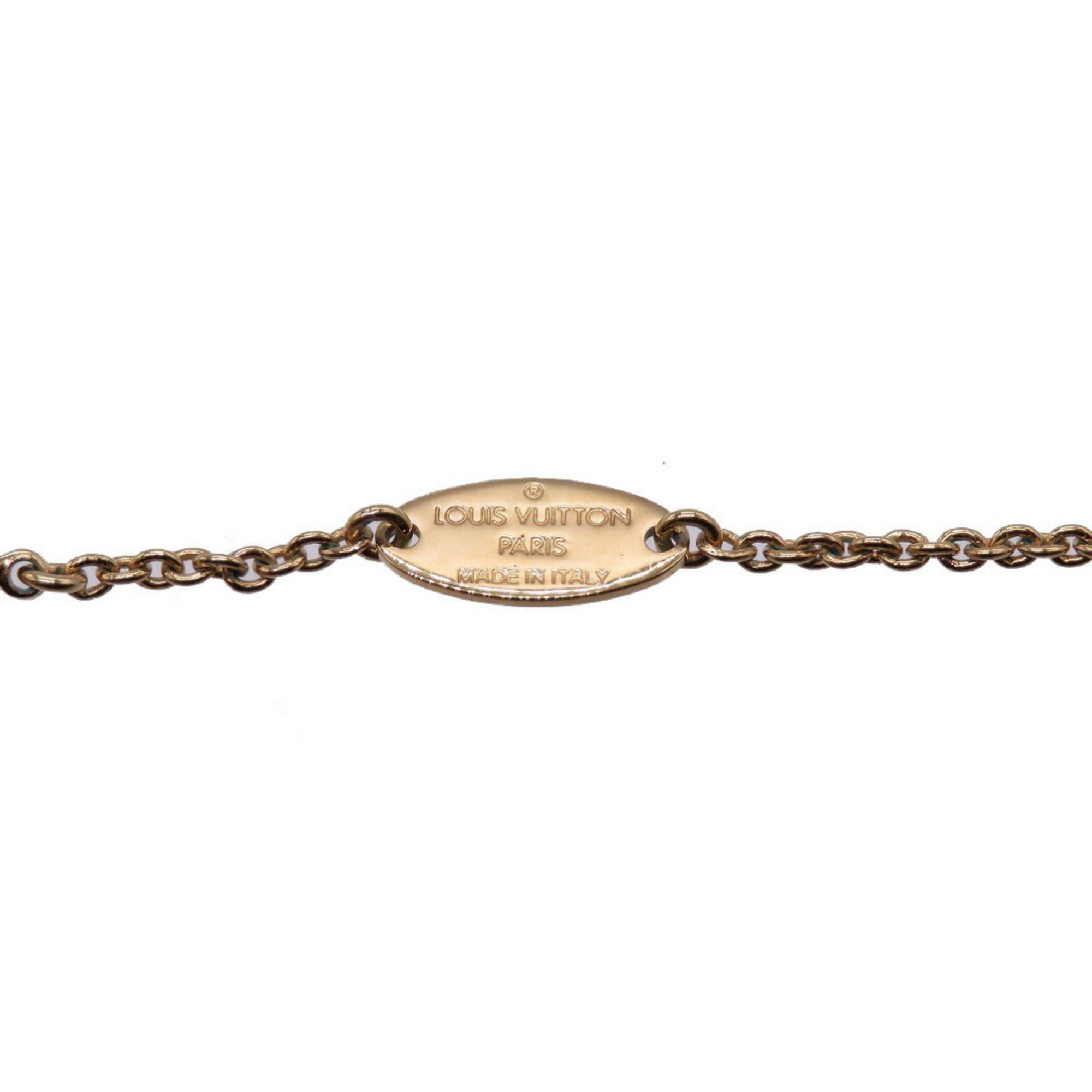 Louis Vuitton Necklace Essential V M61083 Gold LV 0096 LOUIS VUITTON