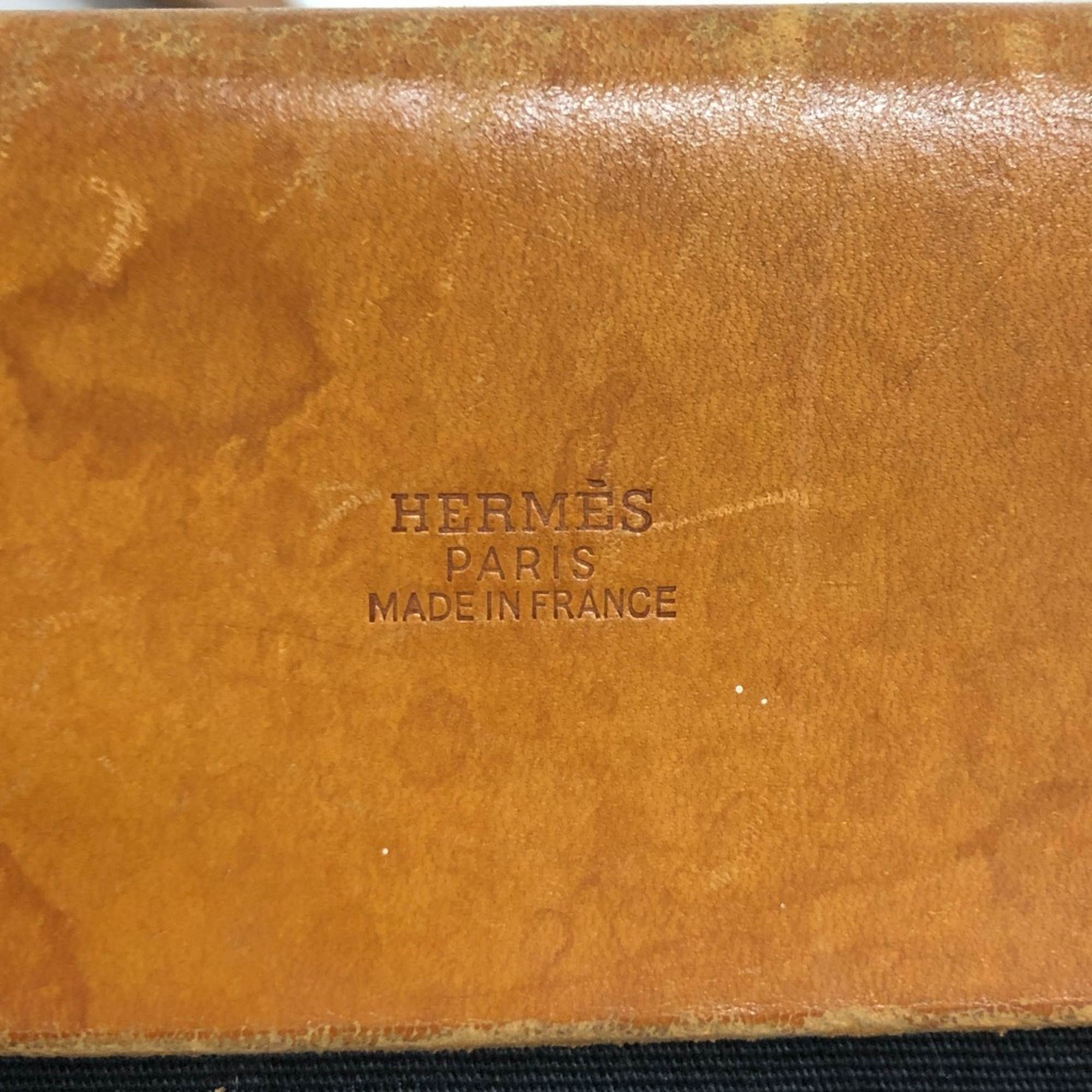 HERMES Hermes Airbag Cabas GM Tote Bag Black Women's