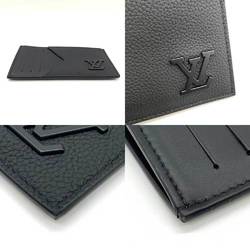 Louis Vuitton Wallet LV Aerogram Coin Card Holder Noir Black Fragment Case Wallet/Coin Purse Business Case/Card Men's Calf Leather M82068 LOUISVUITTON