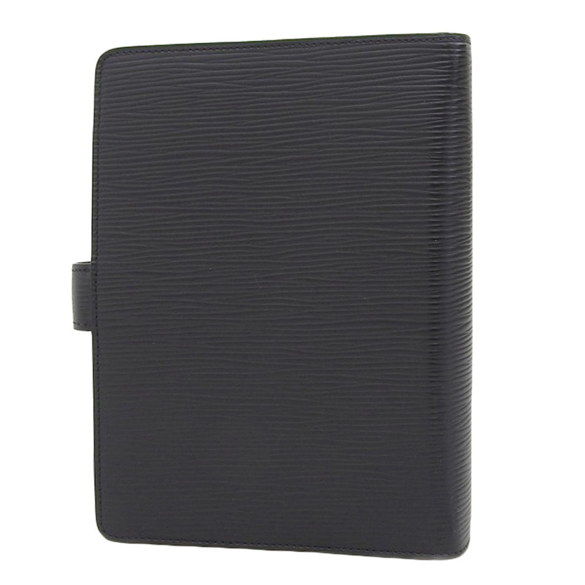 Louis Vuitton Epi Agenda MM R20202 Notebook Cover, 6-Hole, Noir
