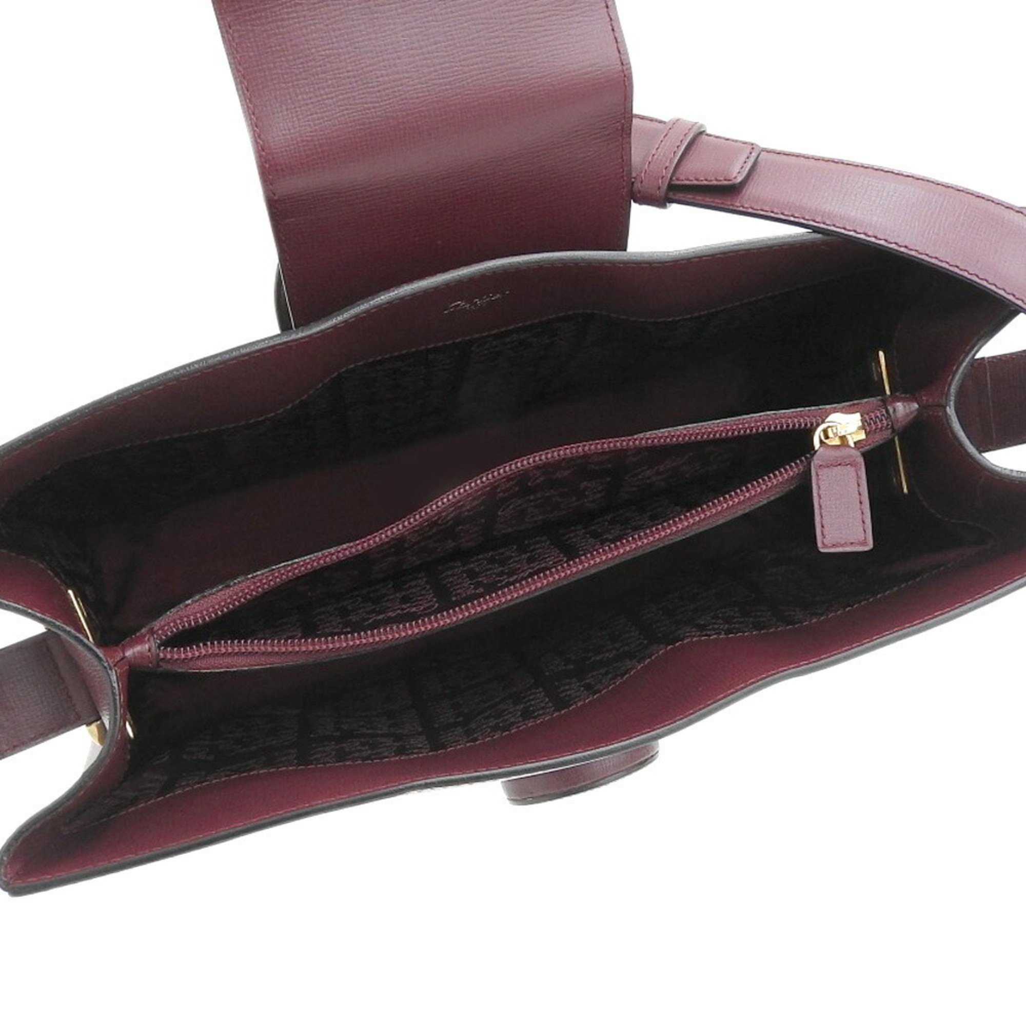 CARTIER Must de Cartier Shoulder Bag Leather