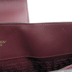 CARTIER Must de Cartier Shoulder Bag Leather