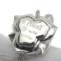 Piaget Rose Pendant Necklace G33U0093 K18WG Melee Diamonds