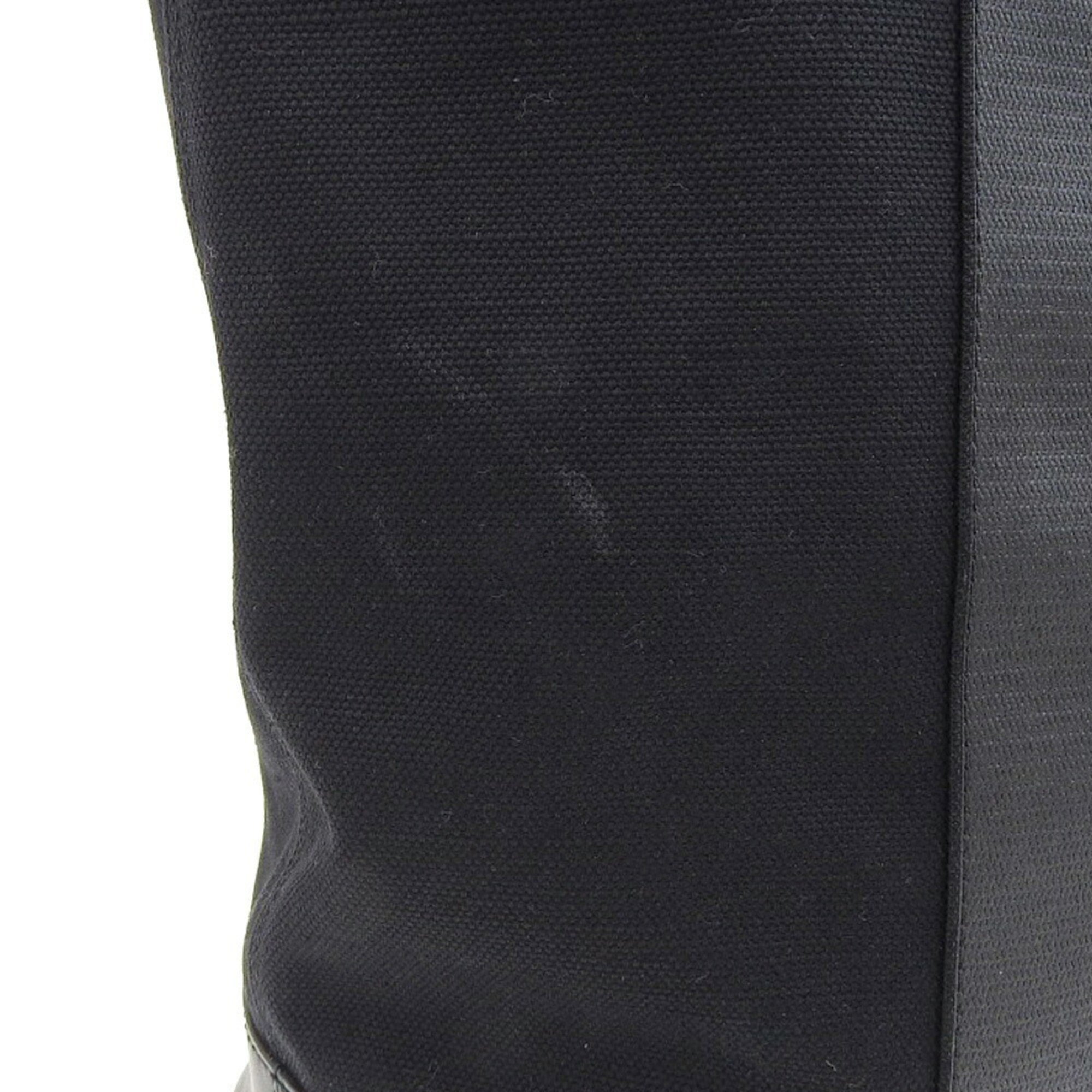 BALENCIAGA Navy Cabas Tote Mother's Bag 374767 1000 x 002123 Canvas Black