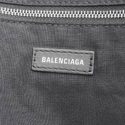 BALENCIAGA Navy Cabas Tote Mother's Bag 374767 1000 x 002123 Canvas Black