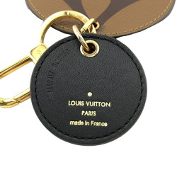 LOUIS VUITTON M69317 Portocle Illustre Monogram Keychain Brown Women's