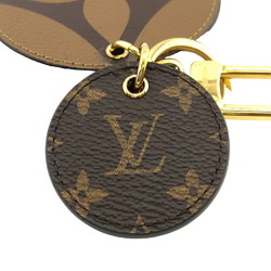 LOUIS VUITTON M69317 Portocle Illustre Monogram Keychain Brown Women's