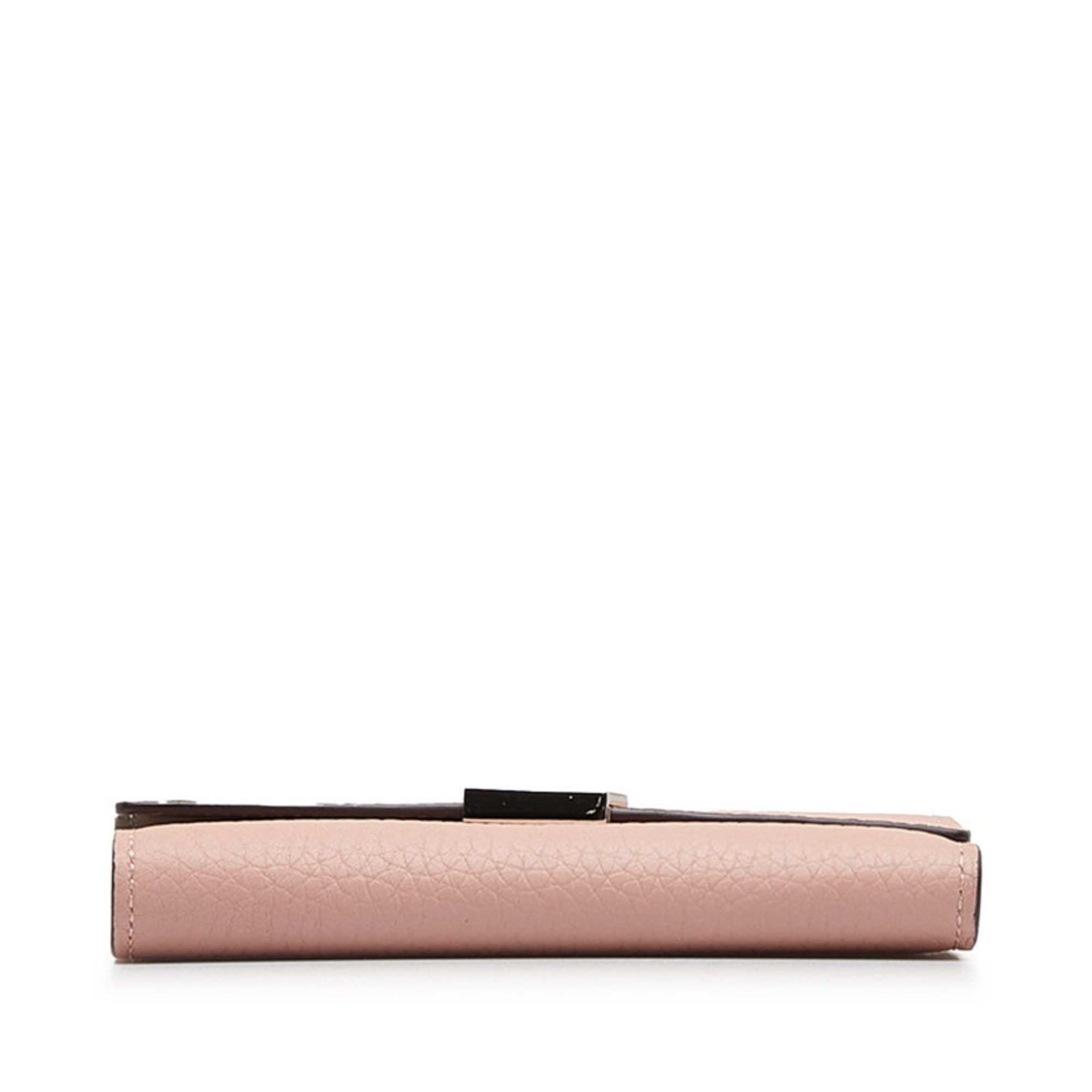 Louis Vuitton Portefeuille Capucines Compact Tri-fold Wallet M62156 Pink Taurillon Leather Women's LOUIS VUITTON