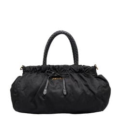 Prada Handbag BN1631 Black Nylon Women's PRADA