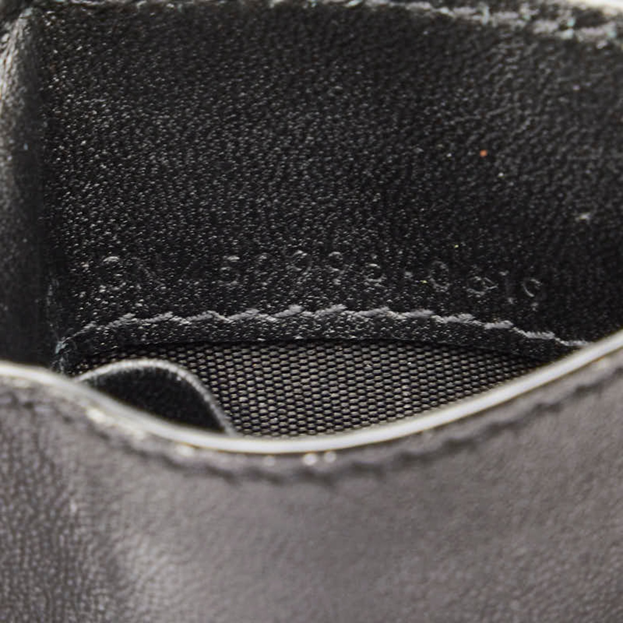 Saint Laurent Trifold Compact Wallet Bi-fold Black Leather Women's SAINT LAURENT