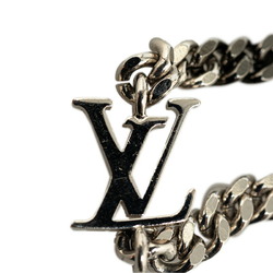 Louis Vuitton Bracelet LV Instinct M00508 Silver Black Metal Women's LOUIS VUITTON
