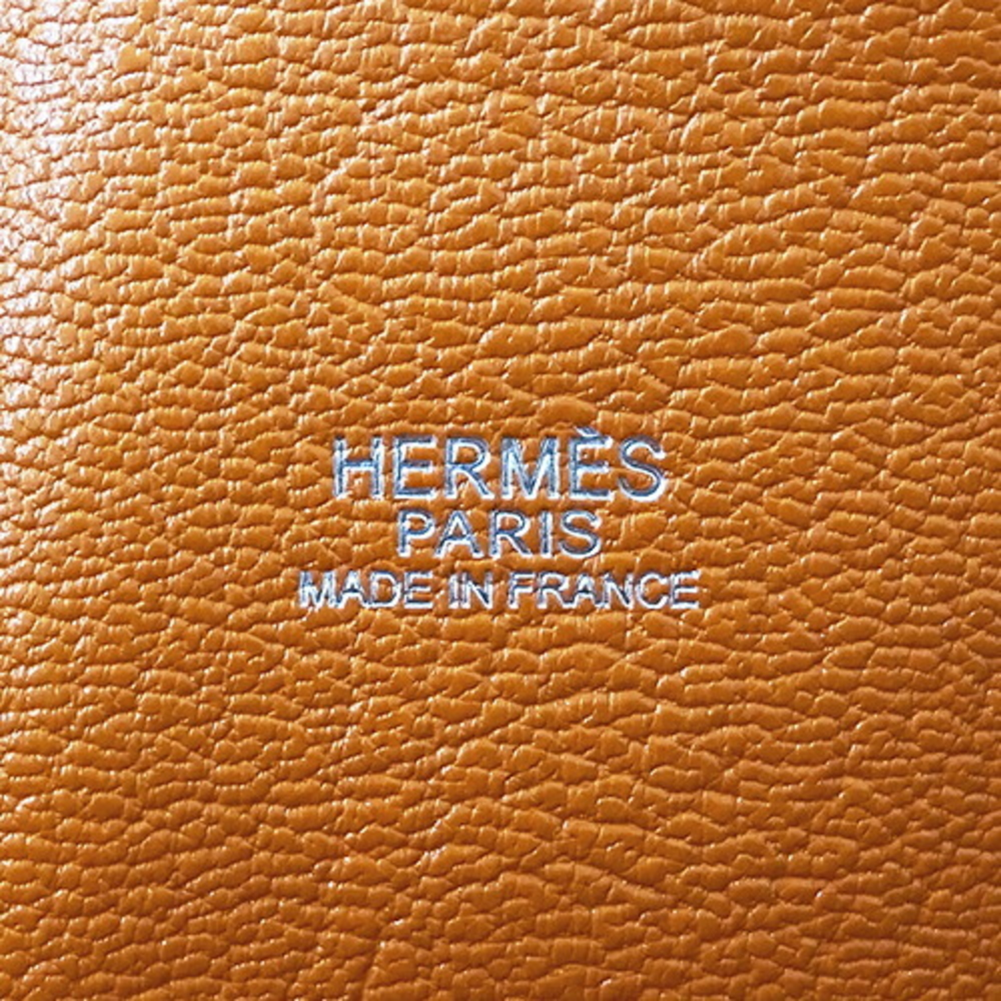 Hermes HERMES bag ladies handbag Bolide 1923 Coromandel orange J stamp