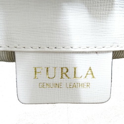 Furla Women's Bag, Sally S, Handbag, Leather, White