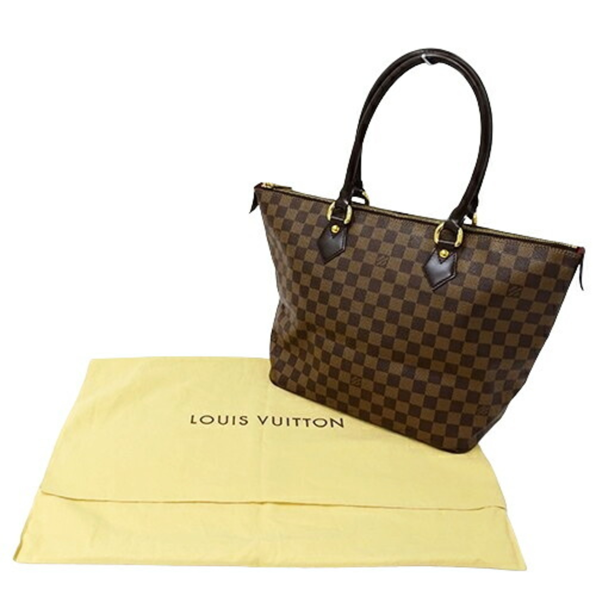 Louis Vuitton Damier Women's Tote Bag Saleya MM N51182 Brown