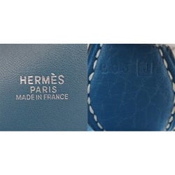 Hermes HERMES Bag Bolide 31 Women's Handbag Shoulder 2way Taurillon Clemence Blue Jean □J