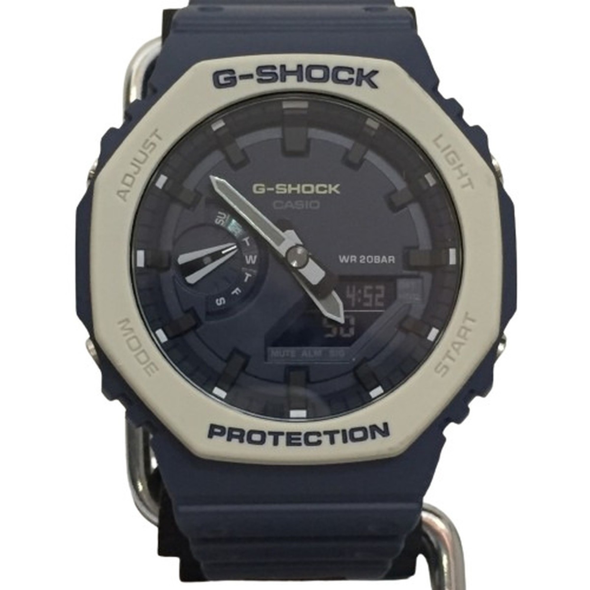 G-SHOCK CASIO Watch GA-2110ET-2A Analog-Digital Digital-Analog Navy Gray Octagon Men's Kaizuka Store IT384AX98P28 RM1333D